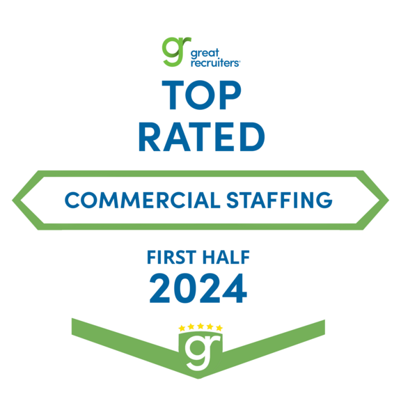 Top Rated Commercial Staffing Firm 1st half 2024